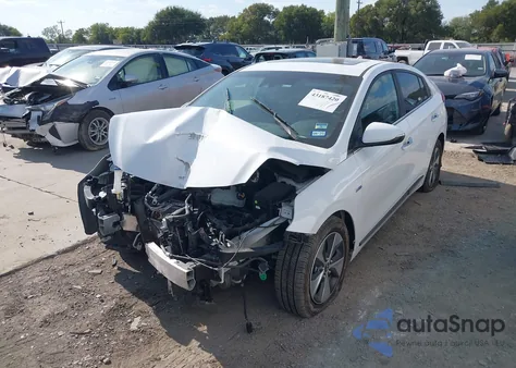 2019 Hyundai Ioniq Limited z USA, uszkodzony, nr VIN KMHC05LHXKU035034